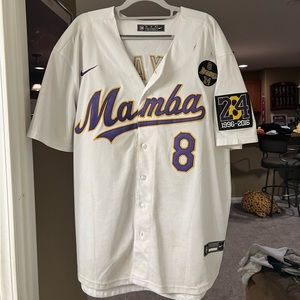 Kobe Bryant Mamba Baseball Jersey #8/24